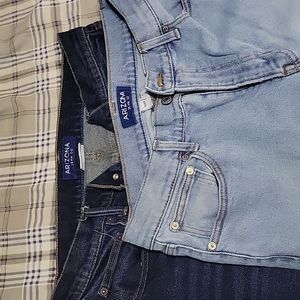 2 pairs Arizona men's jeans